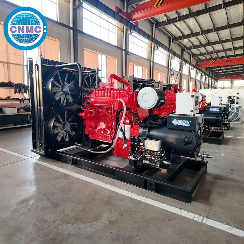 

Open Frame Gas Power Generator 20-300kw High Peak Yuchai Cummins EPA Certified Customizable for Factory Emergency Backup