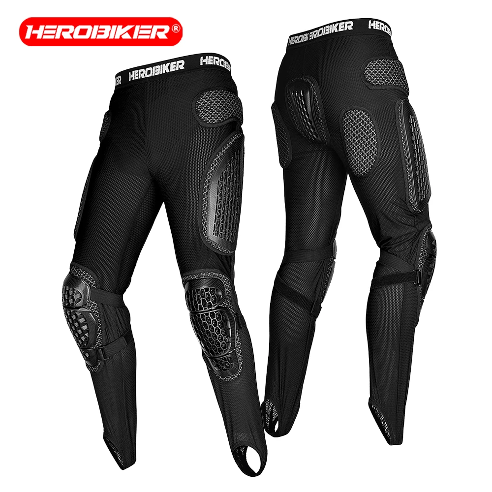 

Motorcycle Armor Pants Anti Fall Breathable Off-road Riding Pants Off-road Motorcycle Armor Pants Riding Protective Equipment
