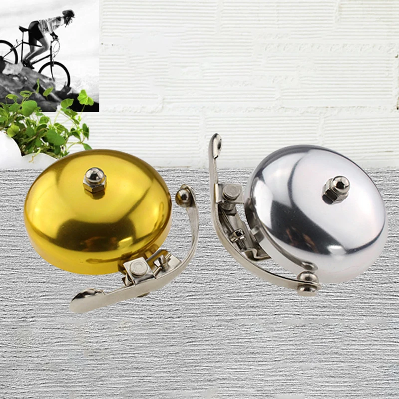 Bicycle Bell Classical Waterproof Aluminum Alloy Loud Sound Easy To Install Bike Accessories Bike Bell Retro Warning Alarm