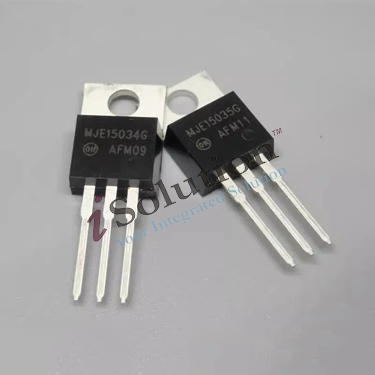 (10pcs)100% New Original In Stock MJE15034G MJE15035G MJE15034 MJE15035 TO-220 Audio Pairing Triode 4A 350V