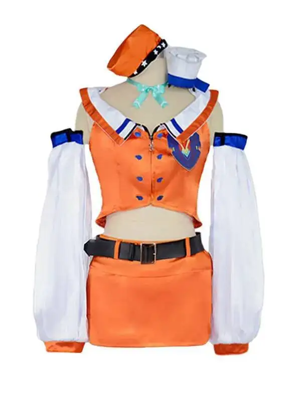 Cos Halloween Cosplay Hololive EN First Generation Cosplay Costume Phoenix Bird Little Bird You Qia La Cosplay Anime C