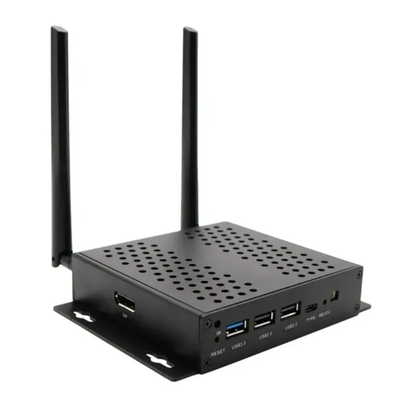 VoltSMekotronics R58 Mini PC With Aluminum Enclosure Powered By Rockchip RK3588 For High Performance Edge Computing Tasks