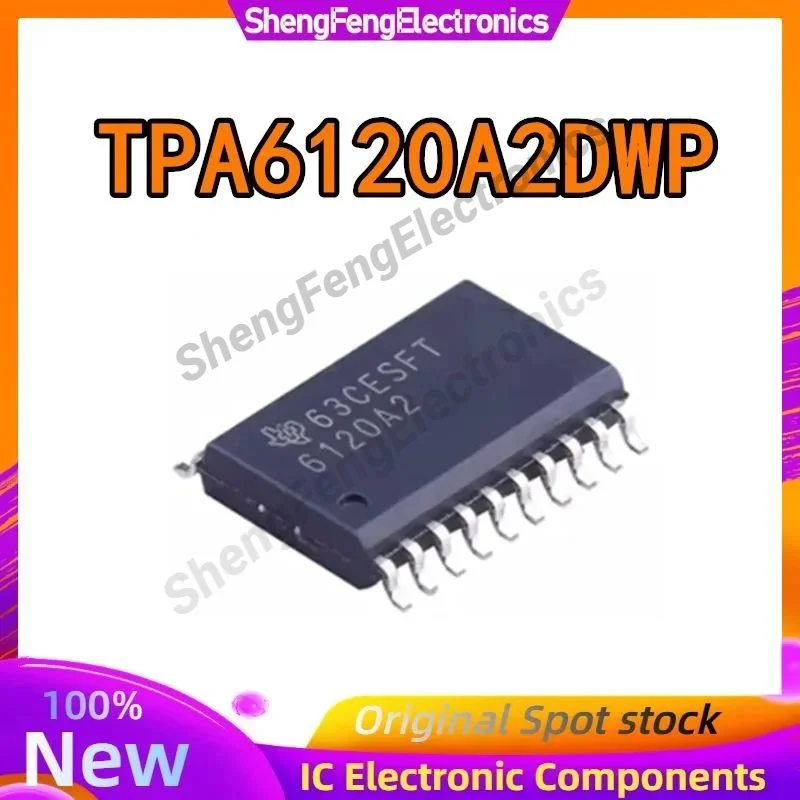 

5 шт. TPA6120A2DWP TPA TPA6120 TPA6120A2 6120 6120A 6120A2 6120A2DWP IC SOP-20