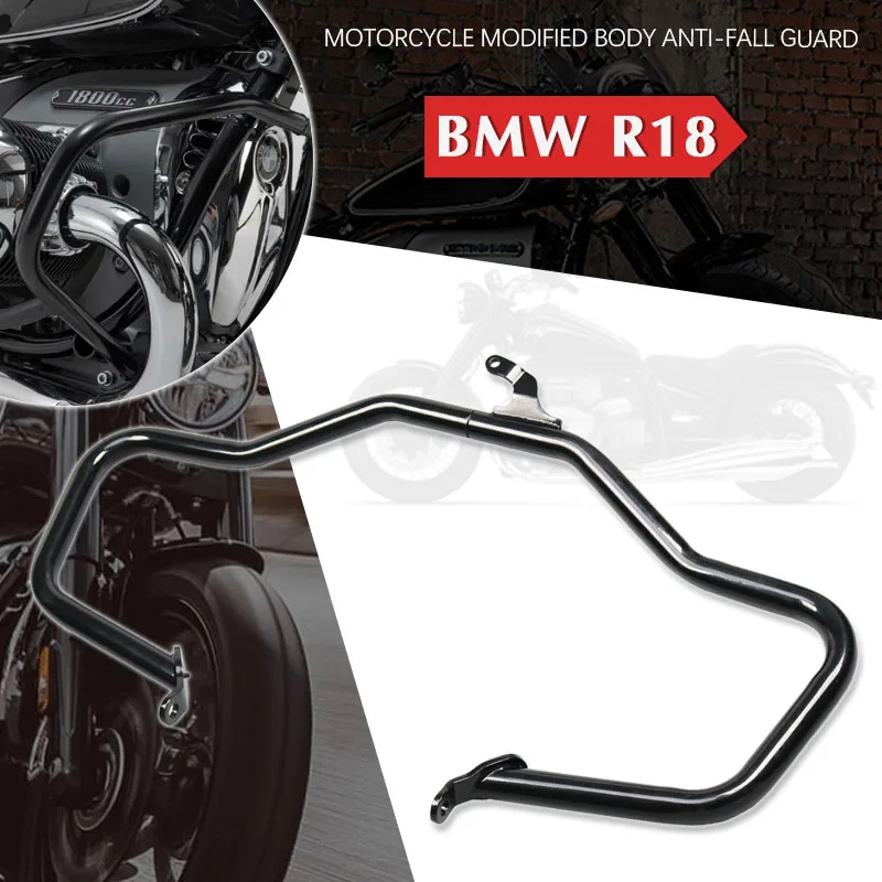 

For BMW R18B R18TC R18 TC R18 B R 18 B 2020-2023 Motorcycle Stainless Steel Engine Guard Bumper Crash Bar Body Frame Protector