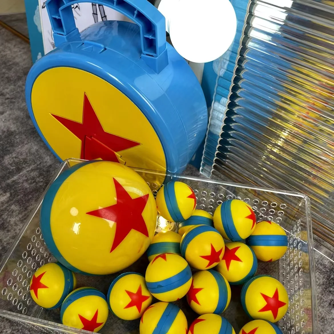 

Mini Pu Elastic Ball Pixar Cartoon Ball Children Clap Ball Toy Disney Toy Story Andy'S Ball