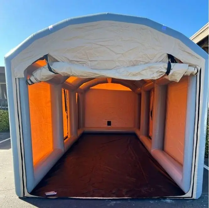 

Giant Portable Inflatable Portable Pvc Inflatable Car Tent Protective Advertising Inflatable Air Car Cover Vehicle Cover Tent