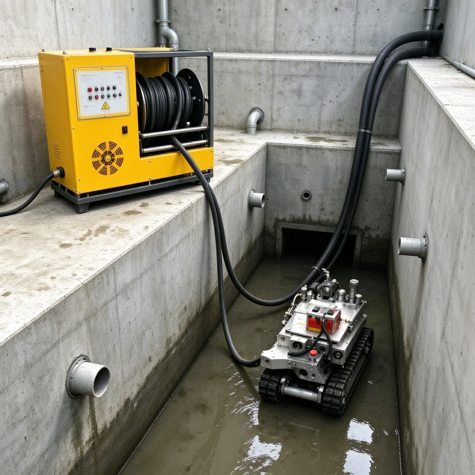Silt Removal Robot Rubber Trac - Robot Track review and price