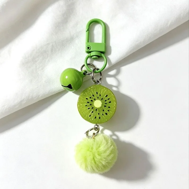 High Beauty Hou Minghao Kiwi Hair Ball Cosplay Phone Chain Bag Pendant Supporting Materials Keychain Peripheral Gifts view 3