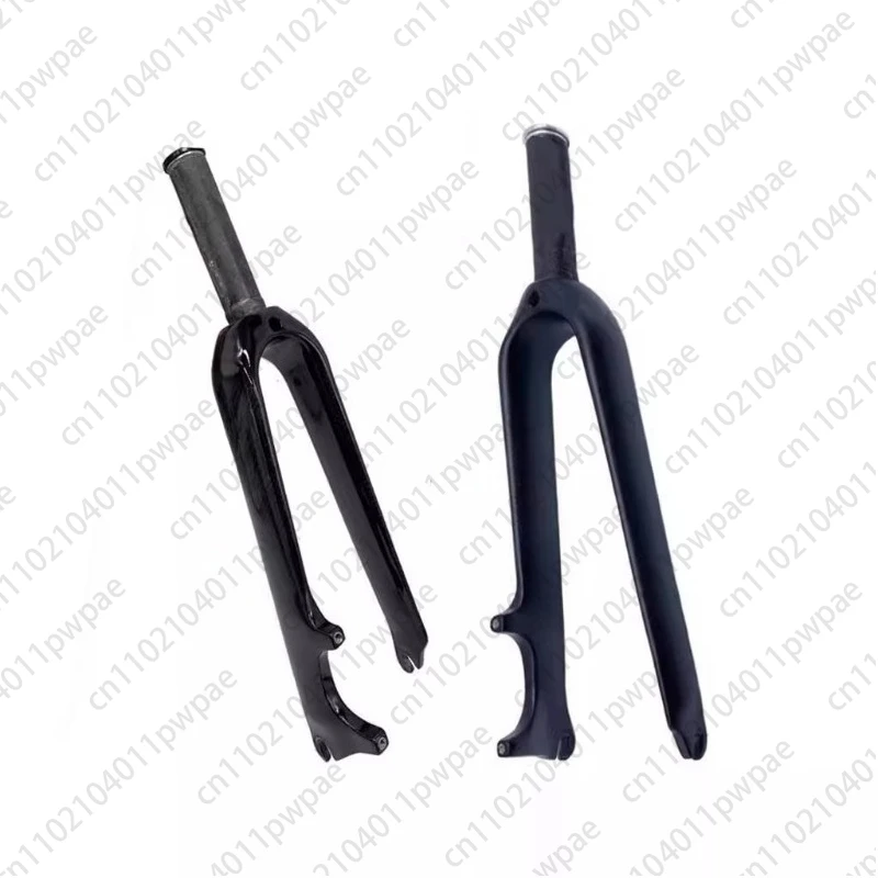 

Carbon Fiber Disc Brake Front Fork Folding Bike 20 22-inch 406/451 Carbon Fiber Front Fork M18*1.25