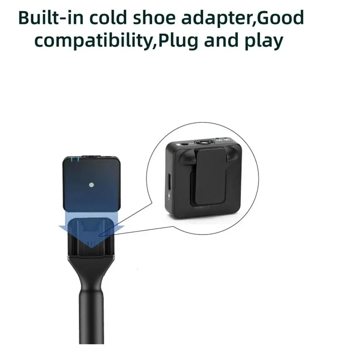 

Wireless Microphone Handheld Grip Stick for DJI Mic 2 /Moma/Node Go/Relaxart Microphones Interview Recording Adapter HOT
