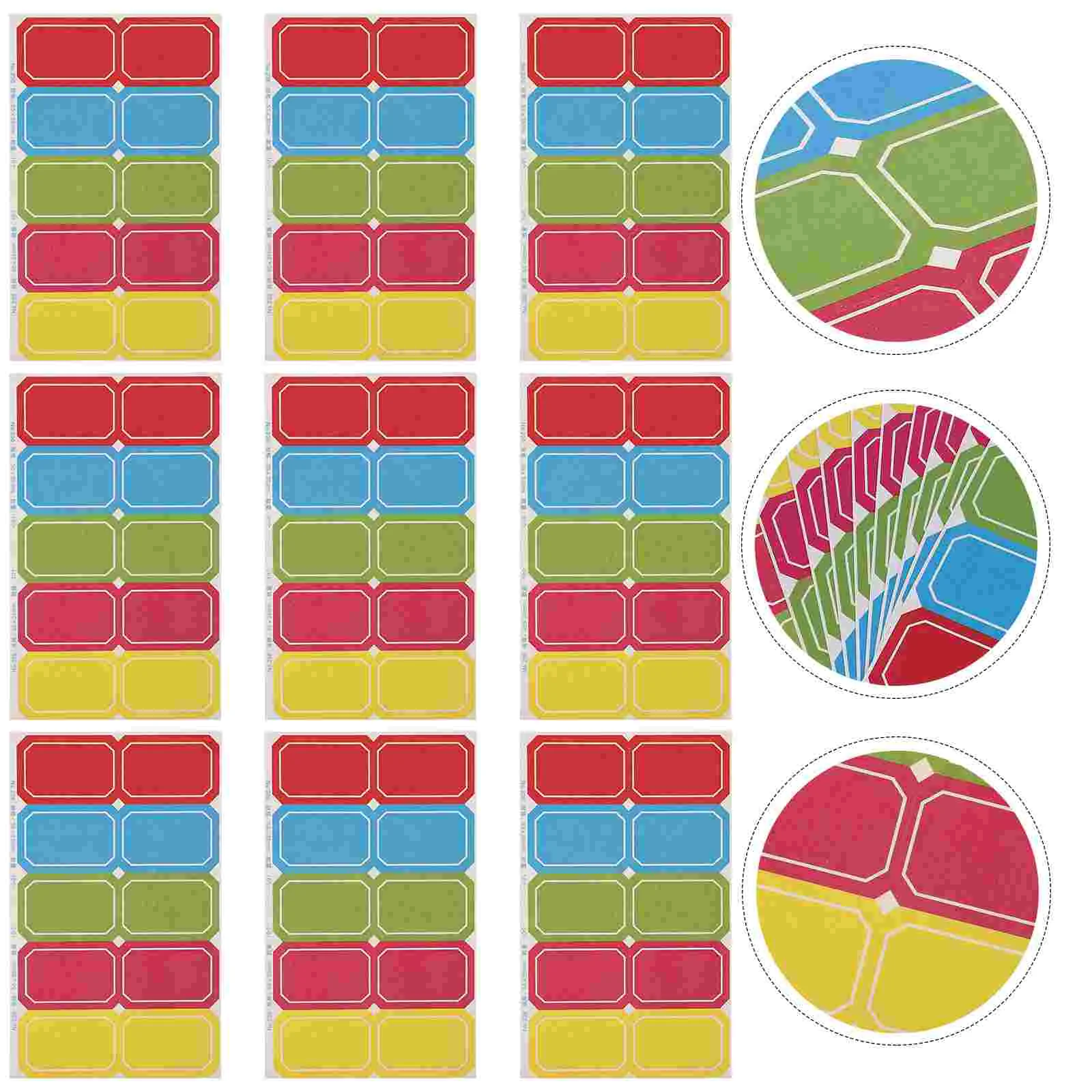 

Stickers Bible Study Supplies Price Label Writable Name Tag Portable Multipurpose