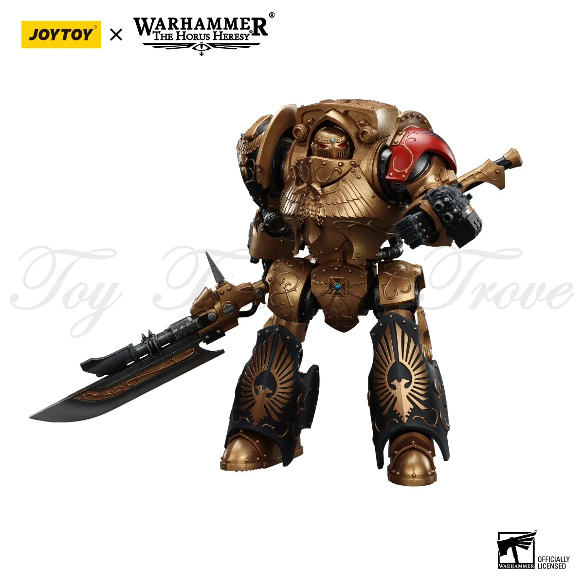 【在庫あり】JOYTOY ウォーハンマー 30k 1/18 アクションフィギュア Legio Custodes Contemptor Galatus Achillus Dreadnought メカフィギュア