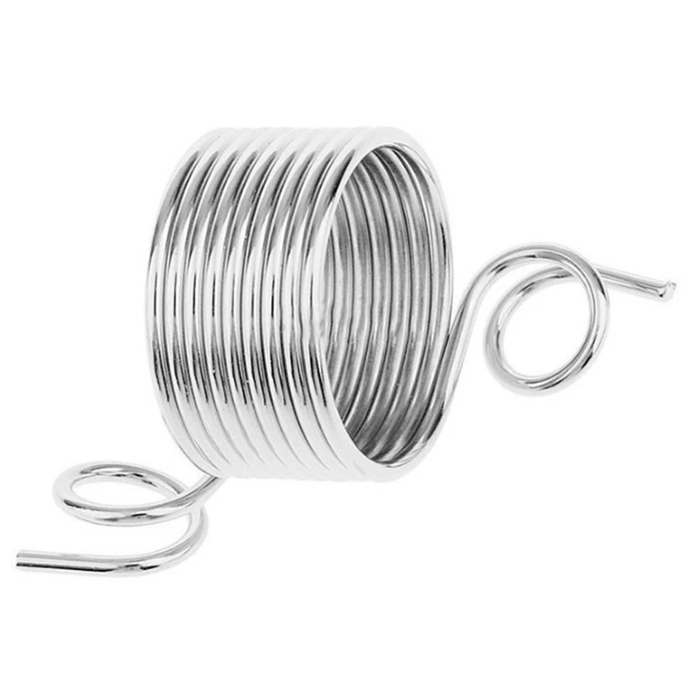 10pcs Stainless Steel Yarn Guide Knitting Thimble 19Mm Smooth Metal Wool Weaving Tool For Crocheting Norwegian Ring Coil Thimble