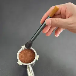 Coffee Grinder Cleaning Brush Coffee Powder Cleaning Brush Brewing Head Brush Set Barista Tools Coffee Bar Soft Bristle Brush