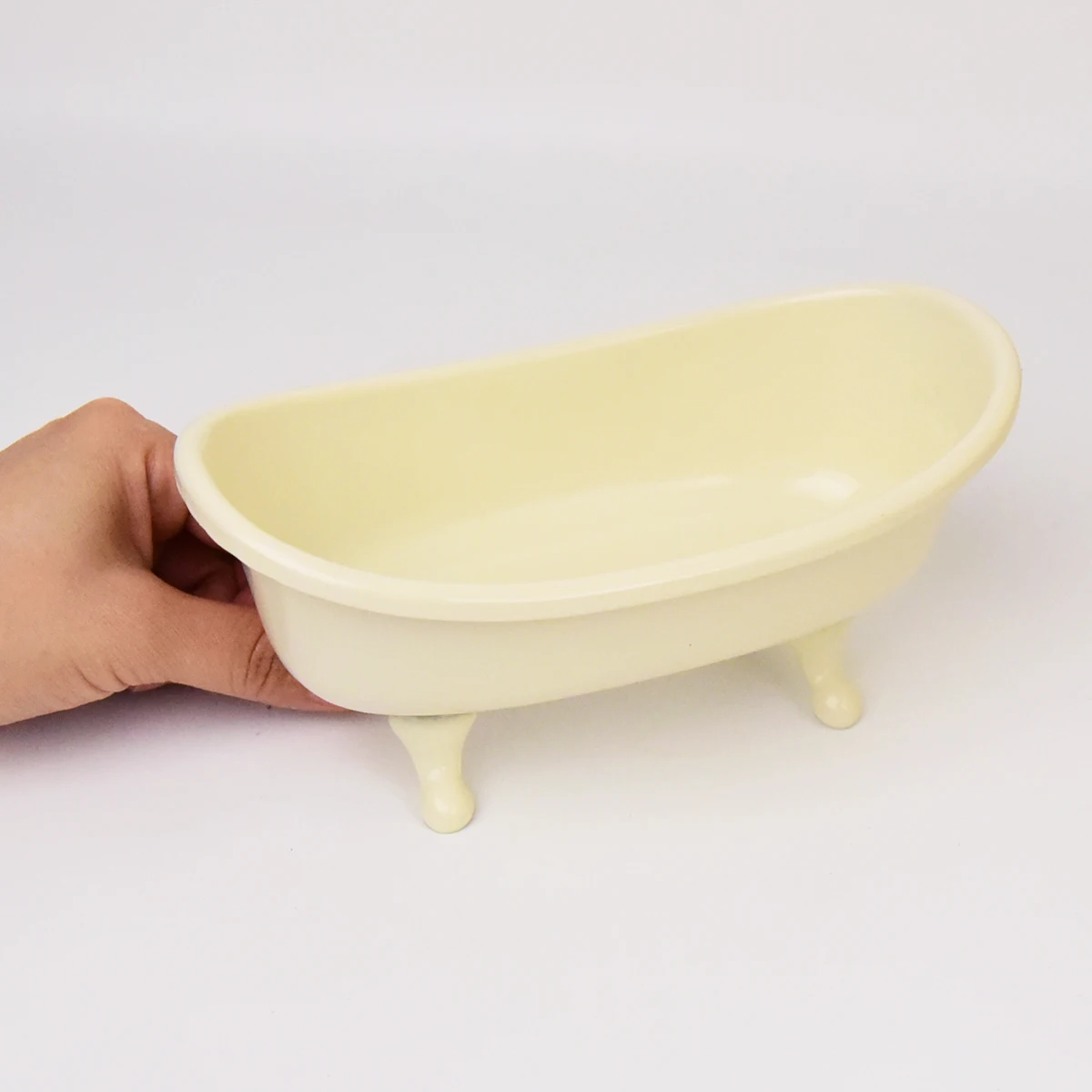 1：12 Miniature Simulation Furniture metal bathtub for Bjd Ob11 doll house