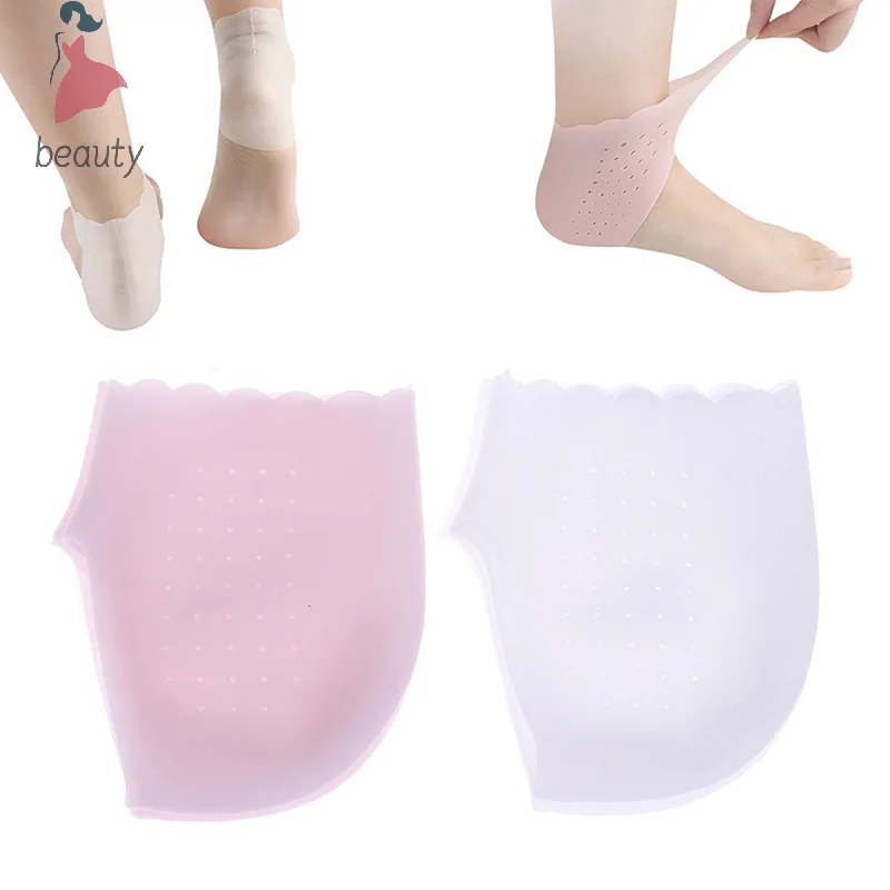 Women Men Silicone Foot Chapped Care Moisturizing Gel Heel Socks Cracked Skin