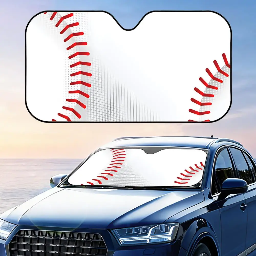 

Baseball Sun Visor Reusable Aluminum Foil Windshield UV Protection Heat Insulation Cover Foldable Sun Visor Shade