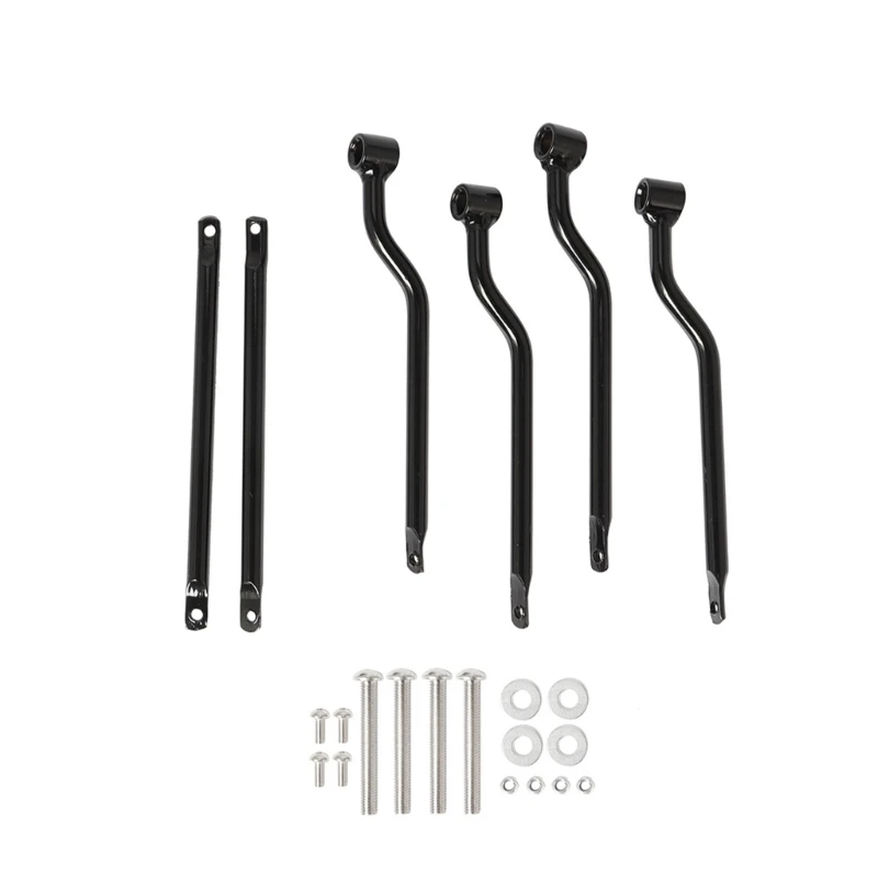 A2UC Strong Steel Motorcycle Luggage Rack Designed for Retro Customization
