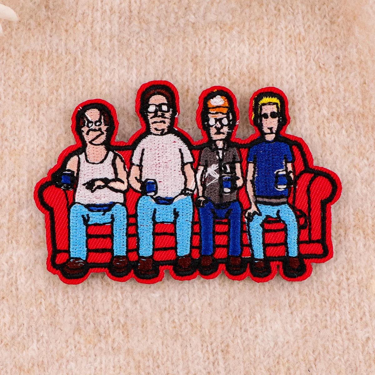 Cartoon Animation Embroidered Patch for Clothing Jackets Thermoadhesive Patch DIY Iron on Patch Applique Sticker Accessories