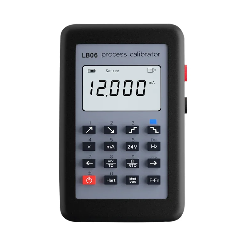 New LB06 Hart Modbus 4~20MA/0~10V Process Calibrator Current Signal Generator Source