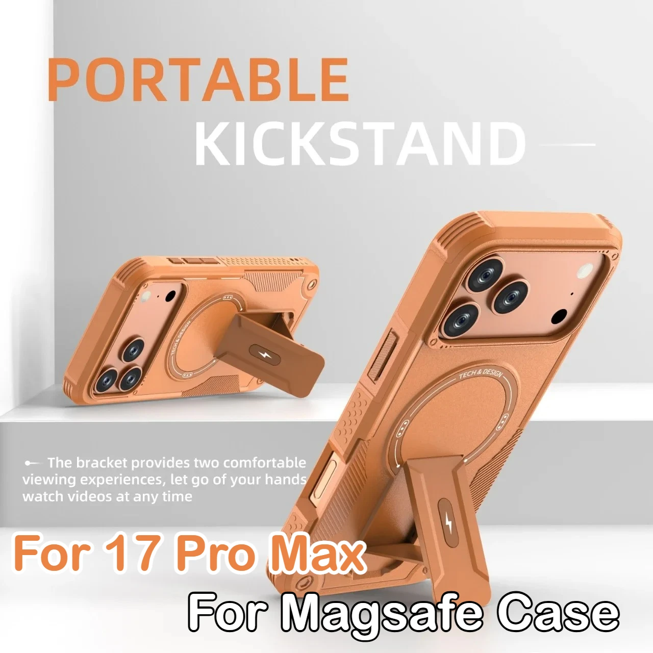 Für IPhone 17 Pro Max Air 16 15 14 13 Plus Fall Für Magsafe Military Armor Harte PC Starke Drahtlose Lade stoßfest Abdeckung