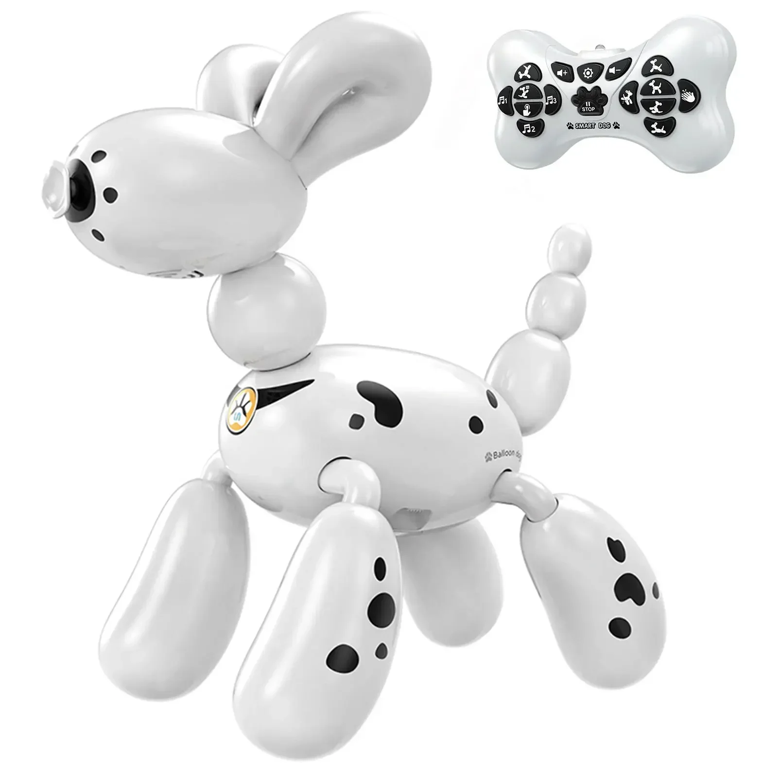 

%a for Remote Control Dog Remote Control Programming Balloon Dog Intelligent Singing Dancing Toy Play 45 mins for Kids Boys Gi