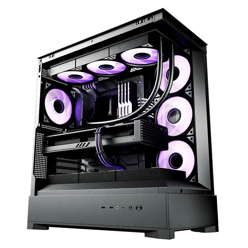 RTX5080/9800X3D/R9 9950X flagship game console DIY desktop computer assembly machine