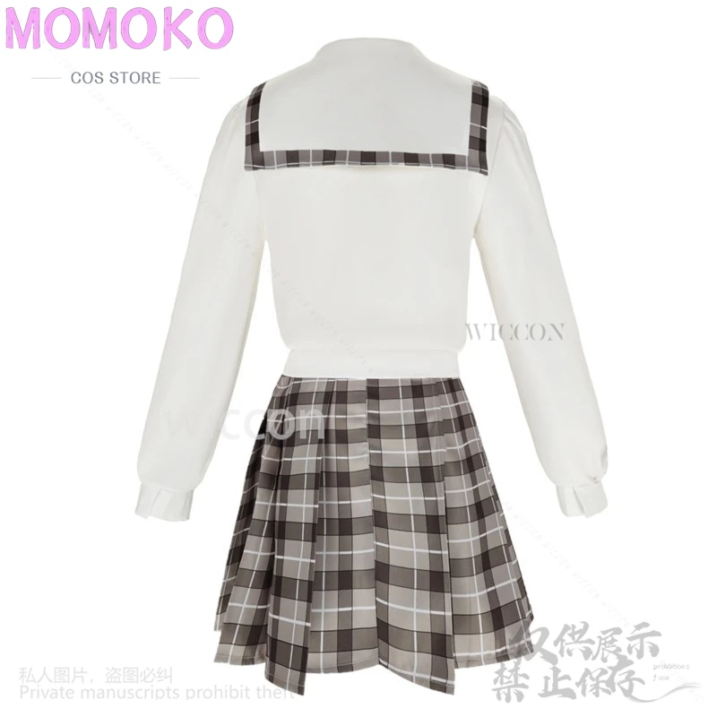 Costume de Cosplay de l'Anime Yosuga No Sora, avec Perruque, Uniforme SвJK, Robe Lolita Sexy et Mignonne, Trempée, pour Halloween, pour Femme