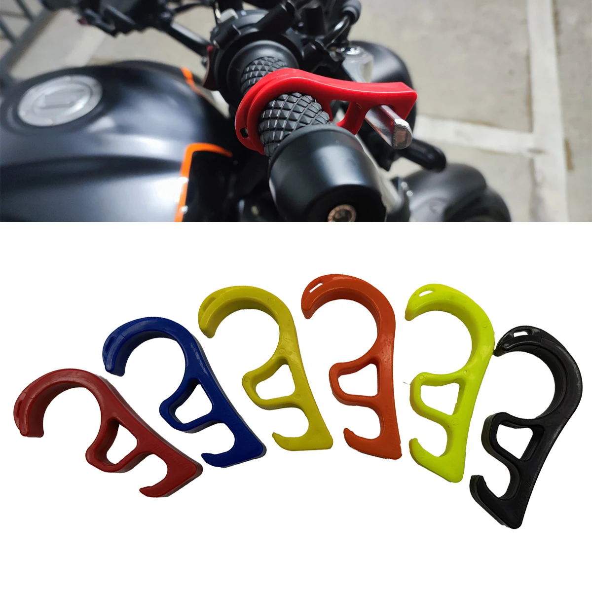 Motorrad Fahrräder Brems Haken Parkplatz Sicherheit Schloss Fahrrad Hang Parkplatz Schloss Für KTM Honda Yamaha Kawasaki Suzuki Universal