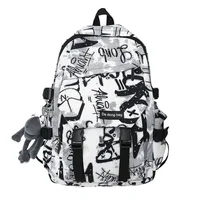 Mochila de escuela secundaria para adolescentes, bolso escolar fresco, mochila para estudiantes universitarios, mochila escolar de gran capacidad para niño, muñeca bonita