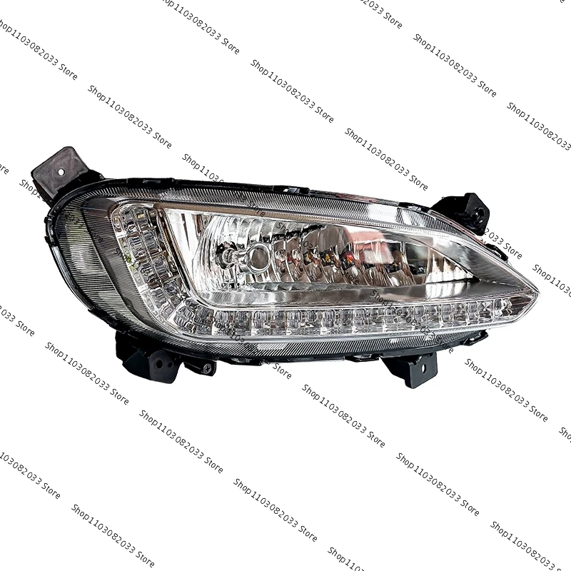 Luz de nevoeiro dianteiro para Hyundai Santa Fe, Maxcruz 2013, 2014, 2015, 2016, lâmpada de nevoeiro, DRL, farol diurno