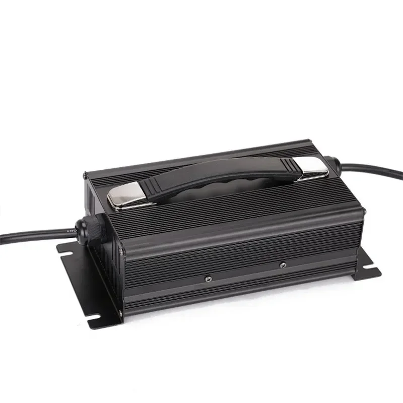 

Aluminum Black 24V 30A portable Lithium battery charger golf charger forklifts charger