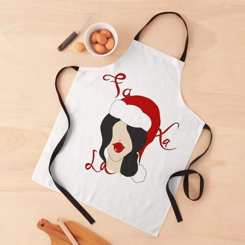 

Christmas Girl Apron Household Items Trim Cloth Women's Kitchen Hairdressing Hairdresser Accessories Apron