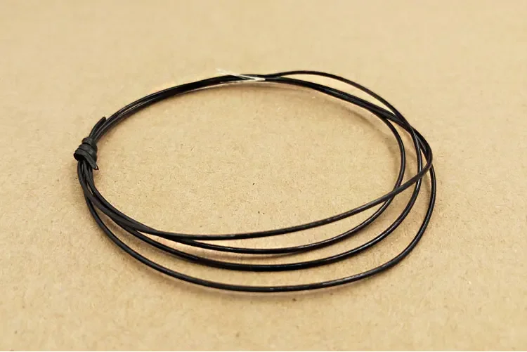 Filo placcato argento in rame monocristallo 7n 0,9 mm 14 core 6 metri