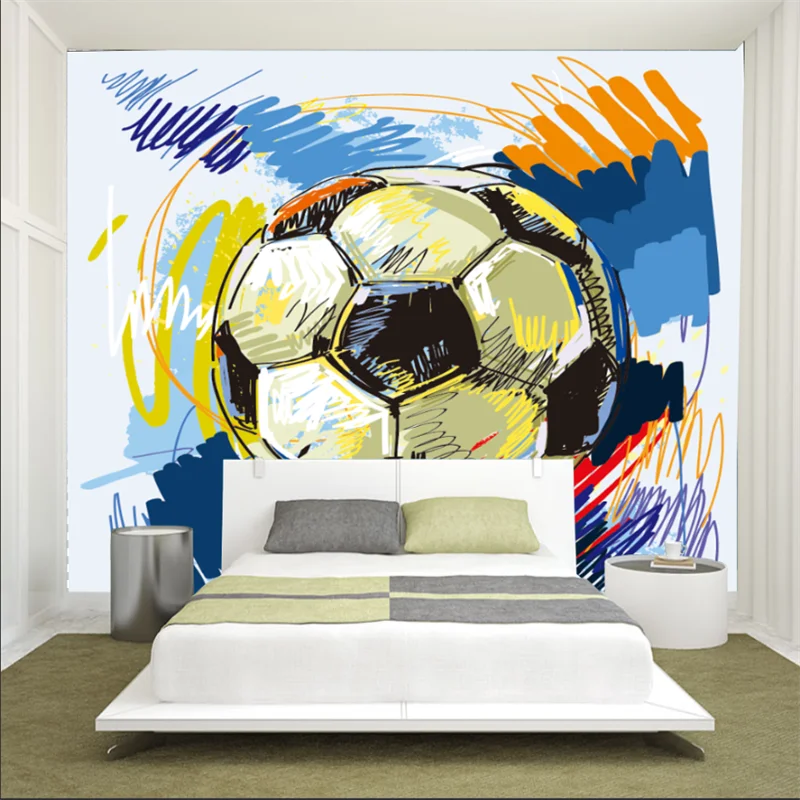 Custom 3d wallpaper color ball Bedroom living room children's room interior background wall decorative painting