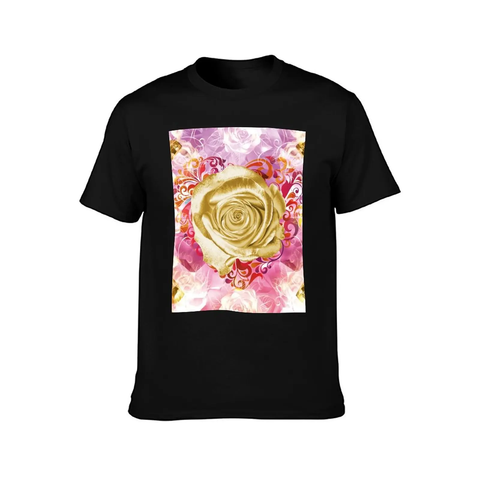 Mary Magdalene Celestial Rose T-Shirt vintage anime shirt shirts graphic tees quick drying oversized t shirts for men