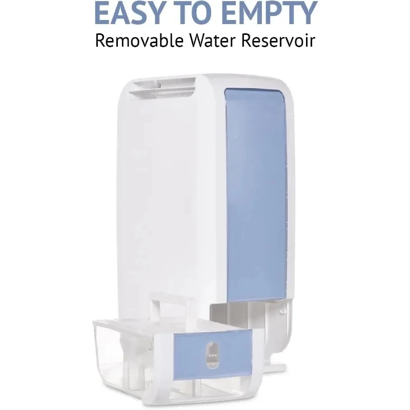 Small-Area Desiccant Dehumidifier Compact and Quiet  With Continuous Drain Hose for Smaller Spaces dehumidifier for home