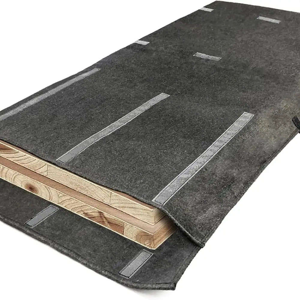 

Padded Table Leaf Storage Bag, 51x24 Thick Felt Cover with Adjustable Strap, Heavy Duty Protector