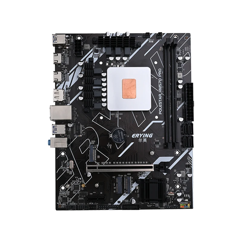 ERYING DIY Desktop Motherboard with Onboard 11th Core CPU 0000 ES 1.8GHz-4.5GHz 6C12T 18MB Cache(Refer To i7 11600H) Gaming PC