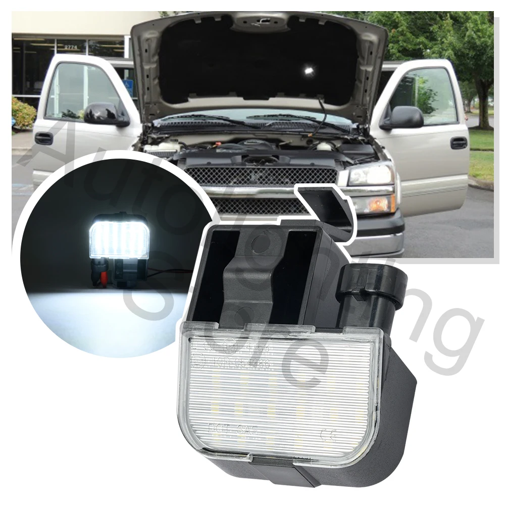 1PC Under hood light for Chevy Express Suburban GMC Yukon XL Sierra 1500 2500 3500 Cadillac Escalade EXT Hummer H2 #12450086