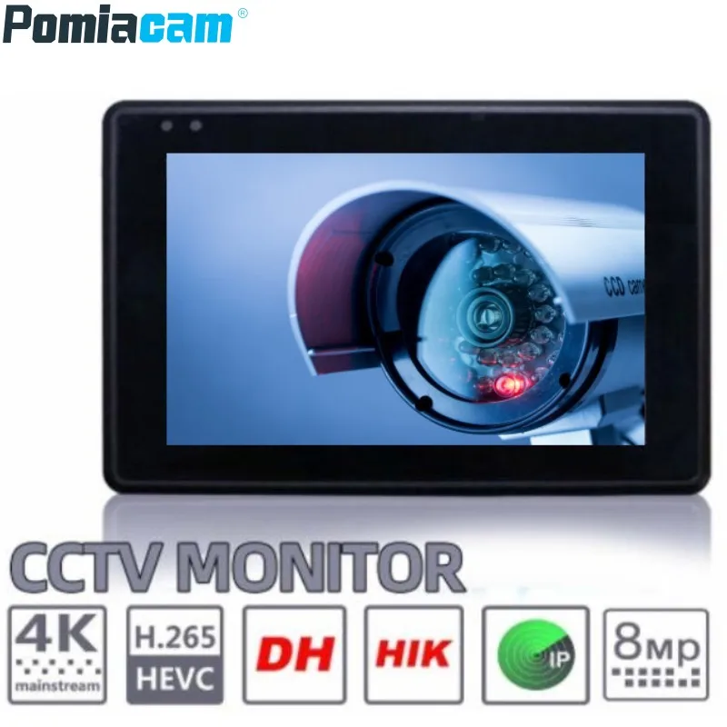 

Upgrade 8MP 4.0 CCTV Tester Monitor 4" wrist coaxial HD 4K H.265 IP CVI TVI AHD CVBS Camera tester with WIFI hotspot PTZ Control