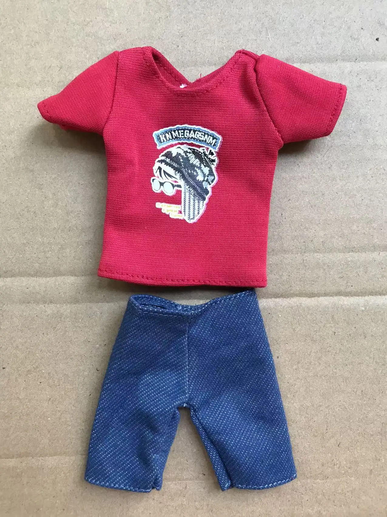 مجموعة ملابس الدمية الملونة للرجال، ملابس رياضية لدمية كين مع سراويل طويلة ومعطف للدمى #2