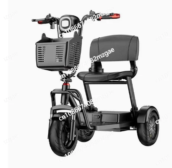 Elderly Scooter Electric Tricycle Battery Car Can Lift Rechargeable Lithium Battery Folding Portable Adult Motorcycle