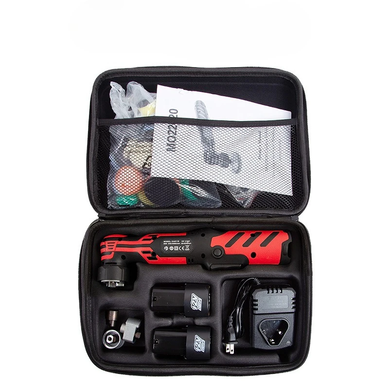 220V/110V Dual Lithium Battery Detail Polishing Machine Household Micro Waxing Machine Handheld Wireless  Speed Regulation