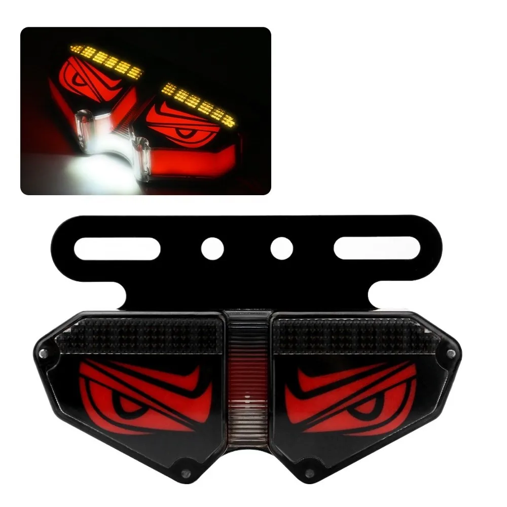 

Creative 12-24V Devil's Eye Truck Light Universal Multi-Mode Side Signal Light Truck Taillight Car Decor