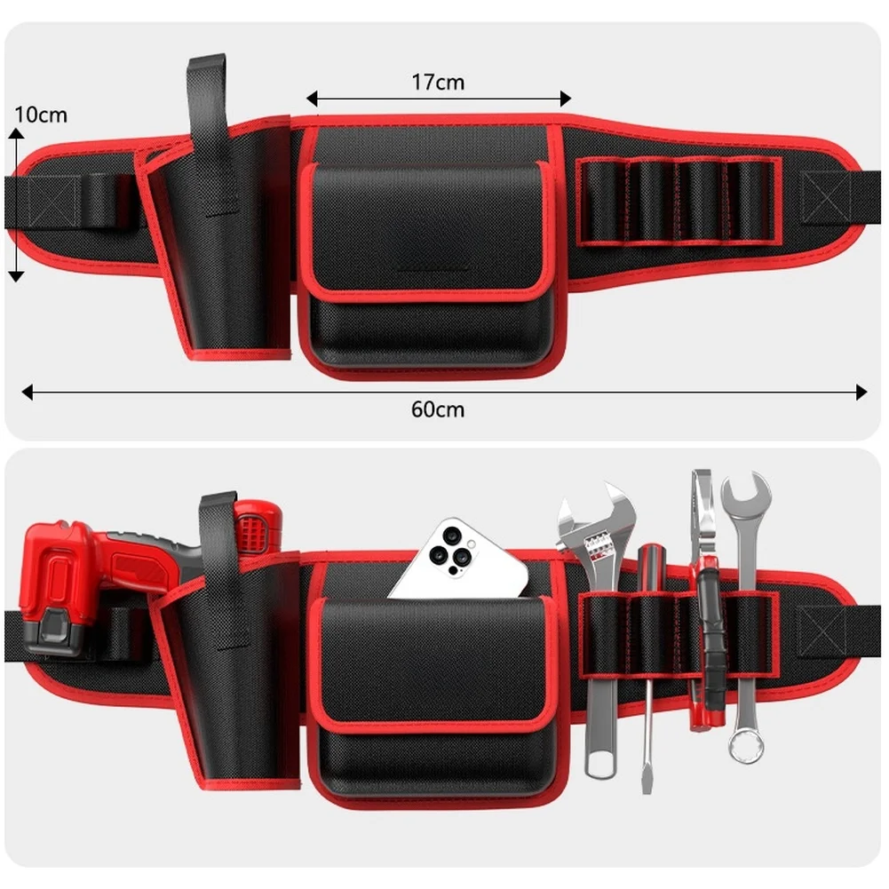 For Electrician Work Electrician Waist Bag Waterproof Electrician Tool Bag Tool Bag Socket Organizer For Electricians