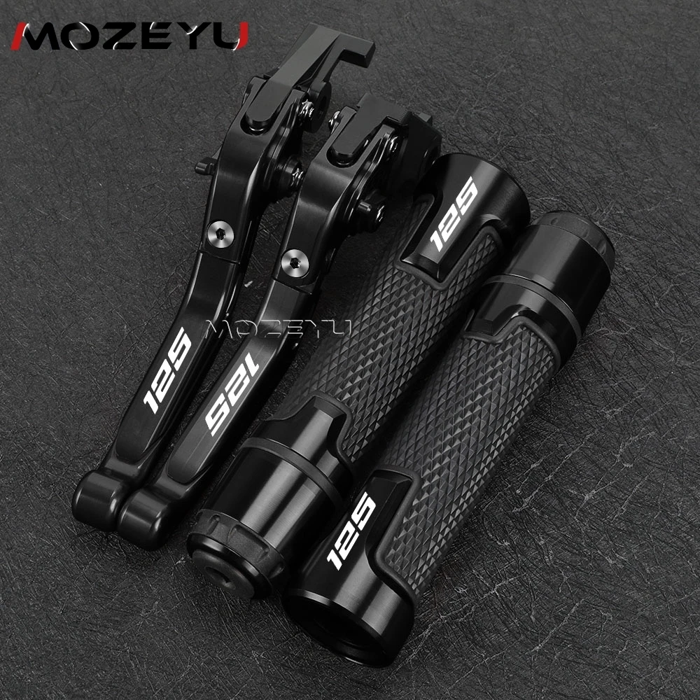 

For VOGE 125R 2023 2024 2025 VOGE R125 Motorcycle Accessories 125 R Adjustable CNC Aluminium Brake Clutch Levers Handlebar Grips