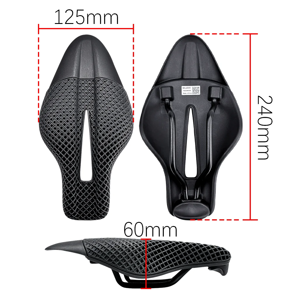 BALUGOE Bahnradsattel TT Fahrradkissen Mountainbike Rennrad Kissen Universal – Detail 2