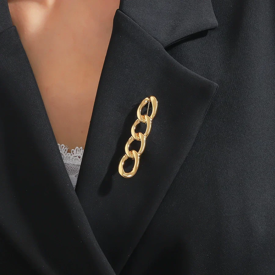 1Pc Simple Chain Brooch for Women Men Cute Small Umbrella Brooches Pins Clothing Accessories Gifts 2026