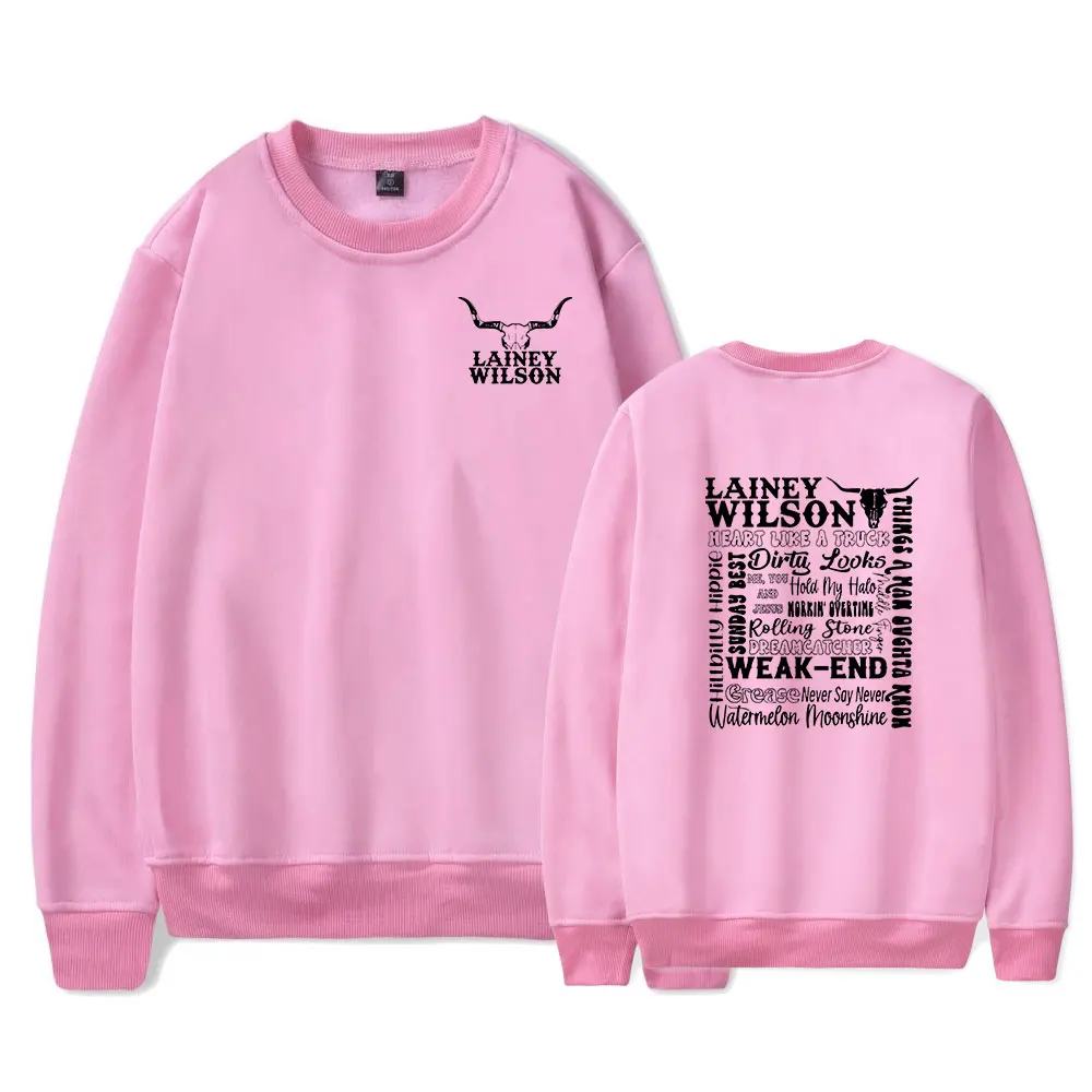 Singer Lainey Wilson Vintage Country Music Pullover Personalised Sweatshirt Long Sleeve Comfort Men/Women Crewneck Sweatshirt